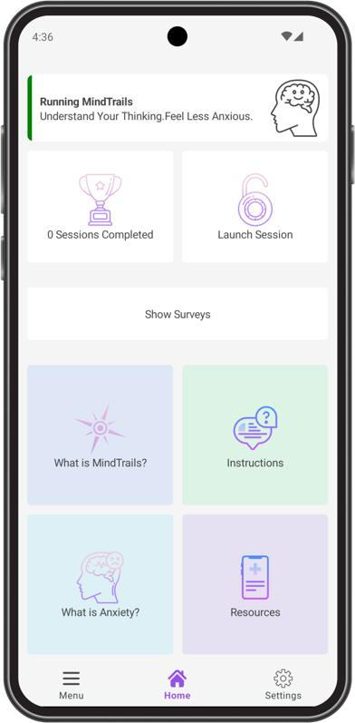 MindTrails-Movement app screenshot